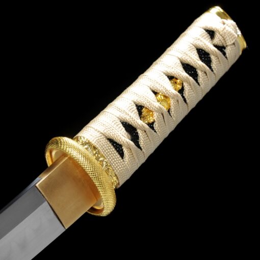 short katana handmade japanese tanto sword real hamon truekatana 5