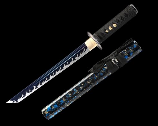 short ninja sword handmade high manganese steel real short ninjato japanese 1