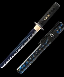 short ninja sword handmade high manganese steel real short ninjato japanese 2