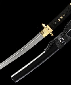 short samurai sword handmade pattern steel sharpening blade japanese tanto 1