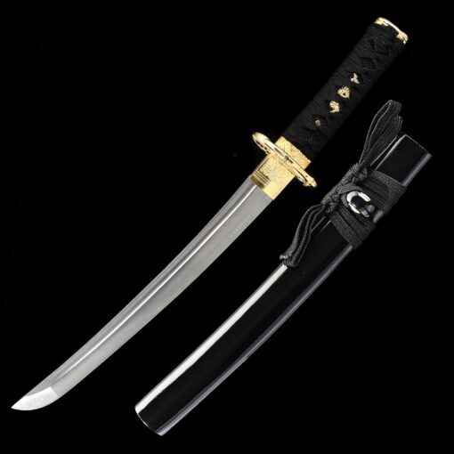 short samurai sword handmade pattern steel sharpening blade japanese tanto 2