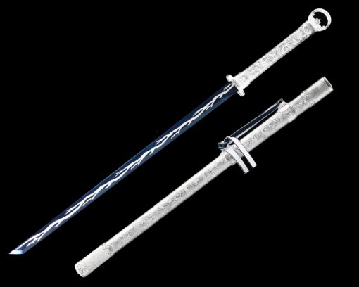 silver ninja sword handmade japanese ninjato ninja sword with silver 10