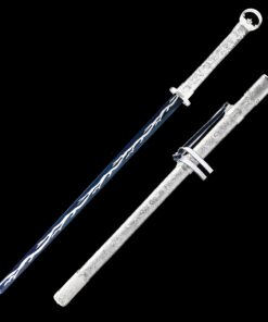 silver ninja sword handmade japanese ninjato ninja sword with silver 11