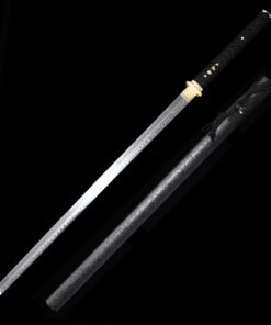 straight katana handmade chokuto ninjato sword t10 carbon steel real hamon 2