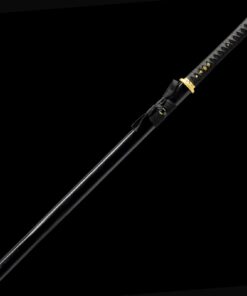 straight katana handmade chokuto ninjato sword t10 carbon steel real hamon 4