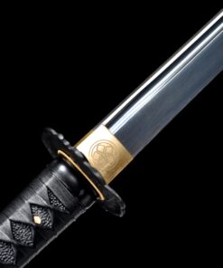 straight katana handmade japanese chokuto ninjato sword full tang with 8