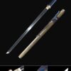 straight katana handmade japanese chokuto ninjato sword t10 carbon steel