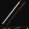 straight katana handmade japanese chokuto ninjato swords with black