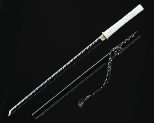 straight ninja sword handmade japanese straight ninja sword with black 11