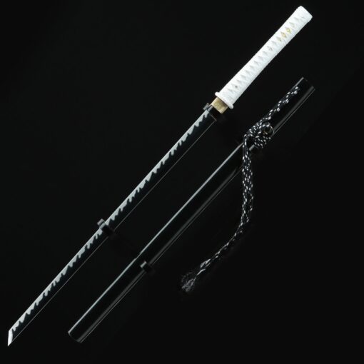 straight ninja sword handmade japanese straight ninja sword with black 18