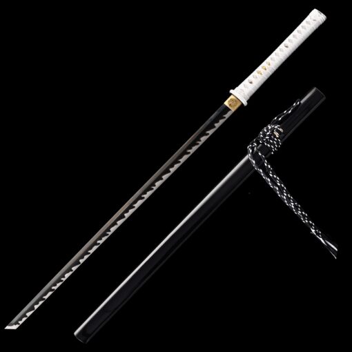 straight ninja sword handmade japanese straight ninja sword with black 3