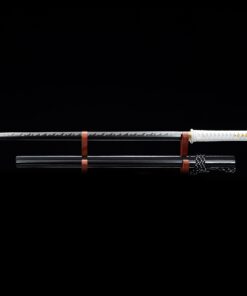 straight ninja sword handmade japanese straight ninja sword with black 4