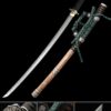 tachi sword handmade full tang japanese tachi sword damascus steel with