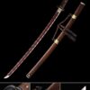 tachi sword handmade japanese tachi odachi sword spring steel with brown 1