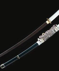 tachi sword japanese tachi odachi sword 1045 carbon steel with blue 1