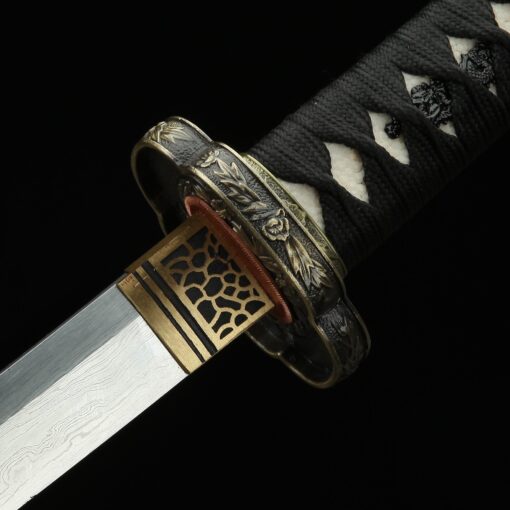 tachi sword japanese tachi odachi sword 1045 carbon steel with brown 3