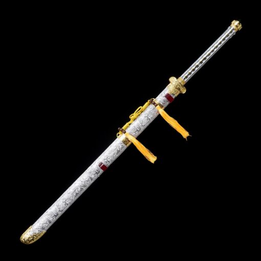 tang dao chinese tang dynasty dao sword with golden blade truekatana 3