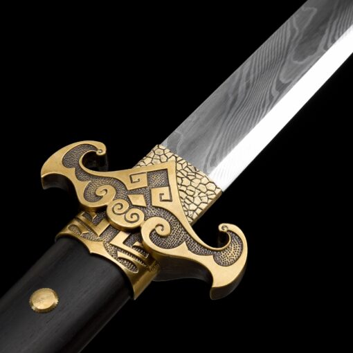 tang dao handmade chinese tang dao sword damascus steel truekatana 2