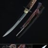 tanto handmade japanese tanto sword t10 carbon steel full tang truekatana