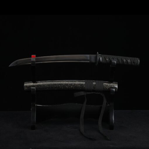 tanto handmade japanese tanto sword with black blade truekatana 8