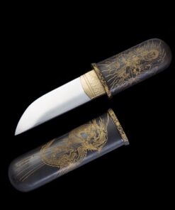 tanto knife handmade japanese pocket tanto knife full tang truekatana 4