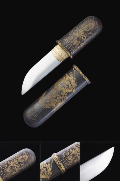 tanto knife handmade japanese pocket tanto knife full tang truekatana scaled