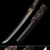 tanto sword handcrafted full tang tanto sword t10 carbon steel with hamon