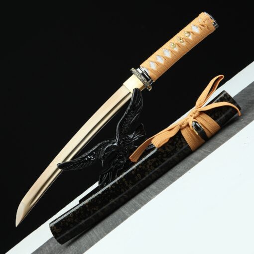 tanto sword handmade japanese short tanto sword 1045 carbon steel with 10