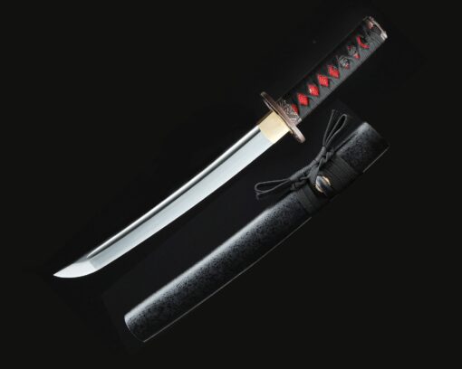 tanto sword handmade japanese tanto sword 1045 carbon steel full tang 1 1