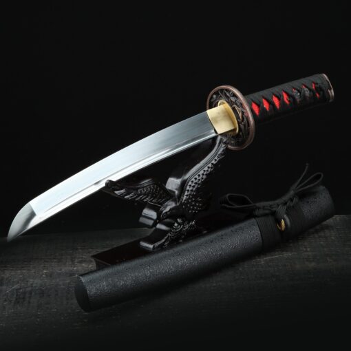 tanto sword handmade japanese tanto sword 1045 carbon steel full tang 1 3