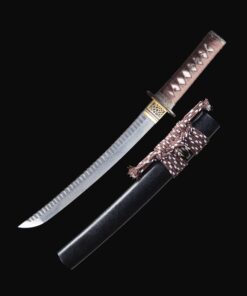 tanto sword handmade japanese tanto sword folded pattern steel truekatana 8