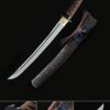 tanto sword handmade short japanese tanto sword t10 folded clay tempered