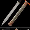 tibetan dagger antique tibet knife double edge blade knife truekatana