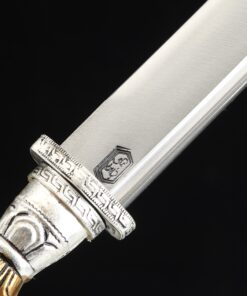 tibetan dagger tibet short knife double edge blade knife truekatana 2