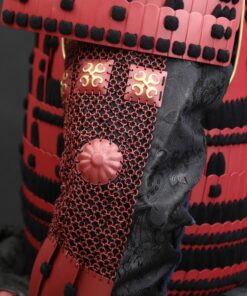 traditional japanese armor handmade red arima clan japanese samurai armor 6