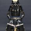 traditional samurai armor handmade tokugawa clan black japanese samurai