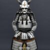 traditional samurai armor special handmade silver japanese samurai armor