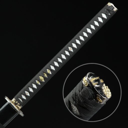 two handed katana handmade japanese naginata samurai sword damascus steel 1 3