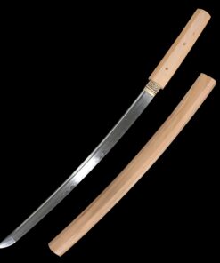 wakizashi handmade sasuke style shirasaya wakizashi sword t10 carbon steel 7