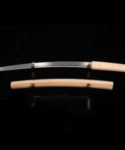 wakizashi handmade sasuke style shirasaya wakizashi sword t10 carbon steel 8