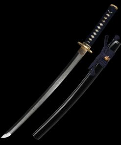 wakizashi sword handcrafted full tang wakizashi sword t10 carbon steel with 7