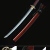 wakizashi sword handmade wakizashi sword high manganese steel with rosewood