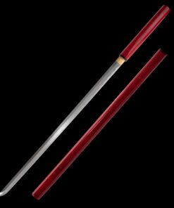 zatoichi sword blind fury zatoichi stick cane sword with red scabbard 1 7