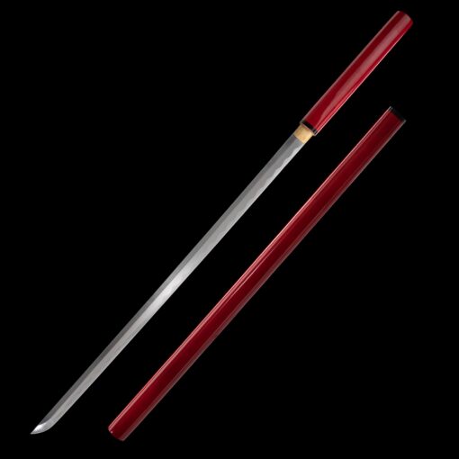 zatoichi sword blind fury zatoichi stick cane sword with red scabbard 1 7