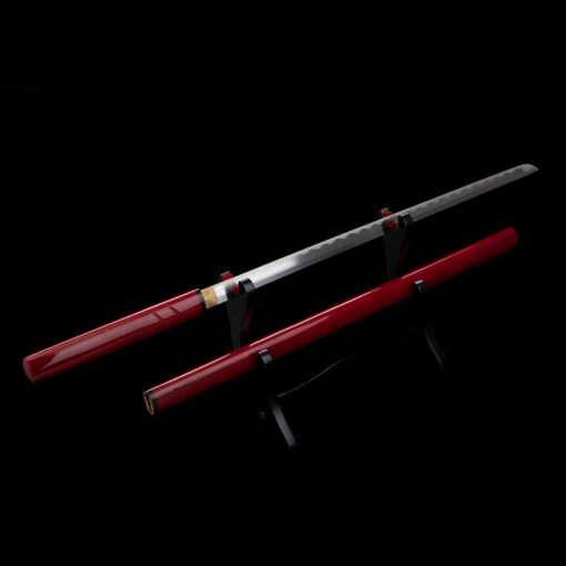 zatoichi sword blind fury zatoichi stick cane sword with red scabbard 1 8