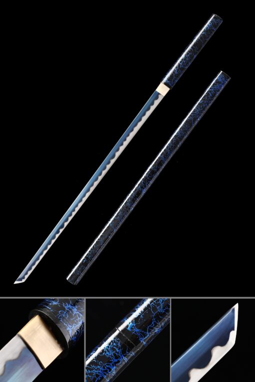 zatoichi sword handmade japanese blind fury zatoichi stick sword spring scaled