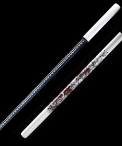 zatoichi sword handmade japanese blind fury zatoichi stick sword with blue 2