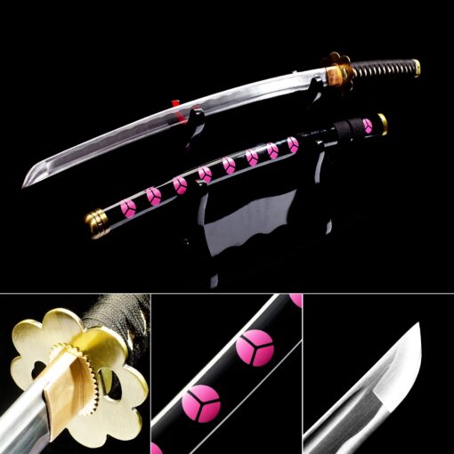 zoro swords roronoa zoro katana sword four set replica shusui wado 6